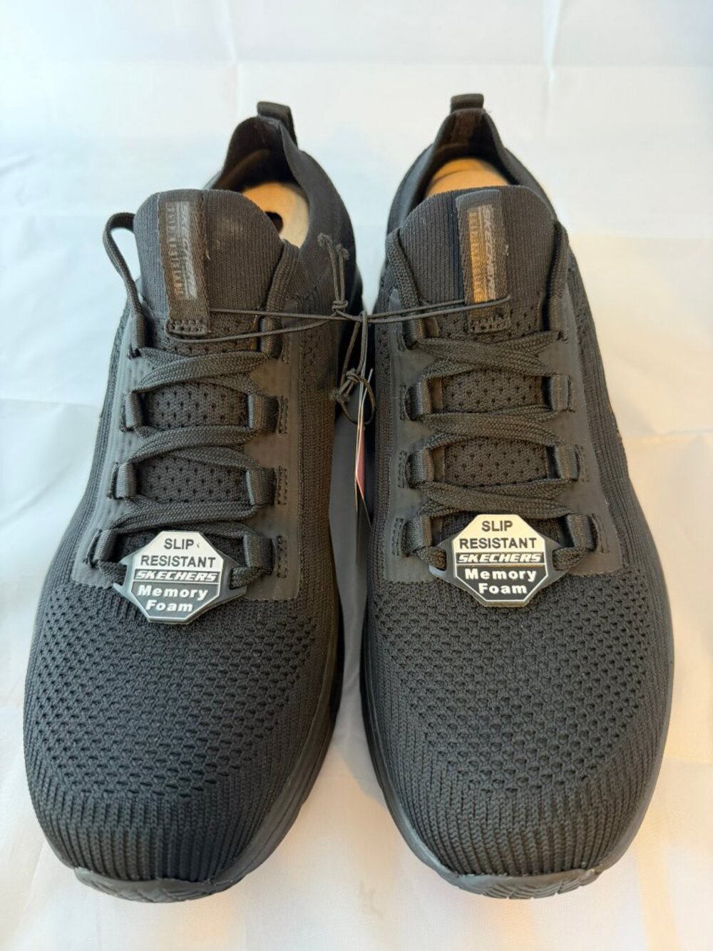 Skechers  Women's Work Sneaker (Style 250008S), Black  Size 10 M    NIB